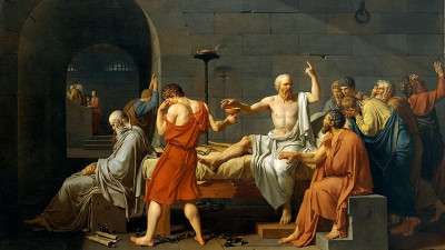 자크 루이 다비드 : 소크라테스의 죽음